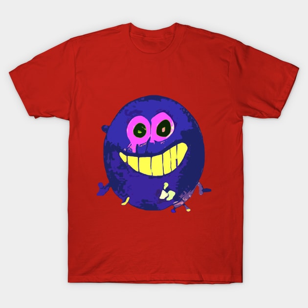 Happy Monster T-Shirt by acurwin